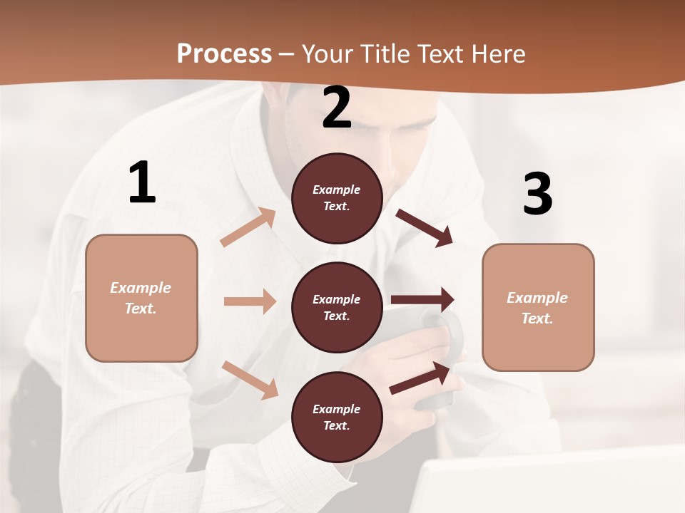 Tea Organizer Worker PowerPoint Template