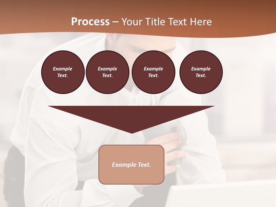 Tea Organizer Worker PowerPoint Template