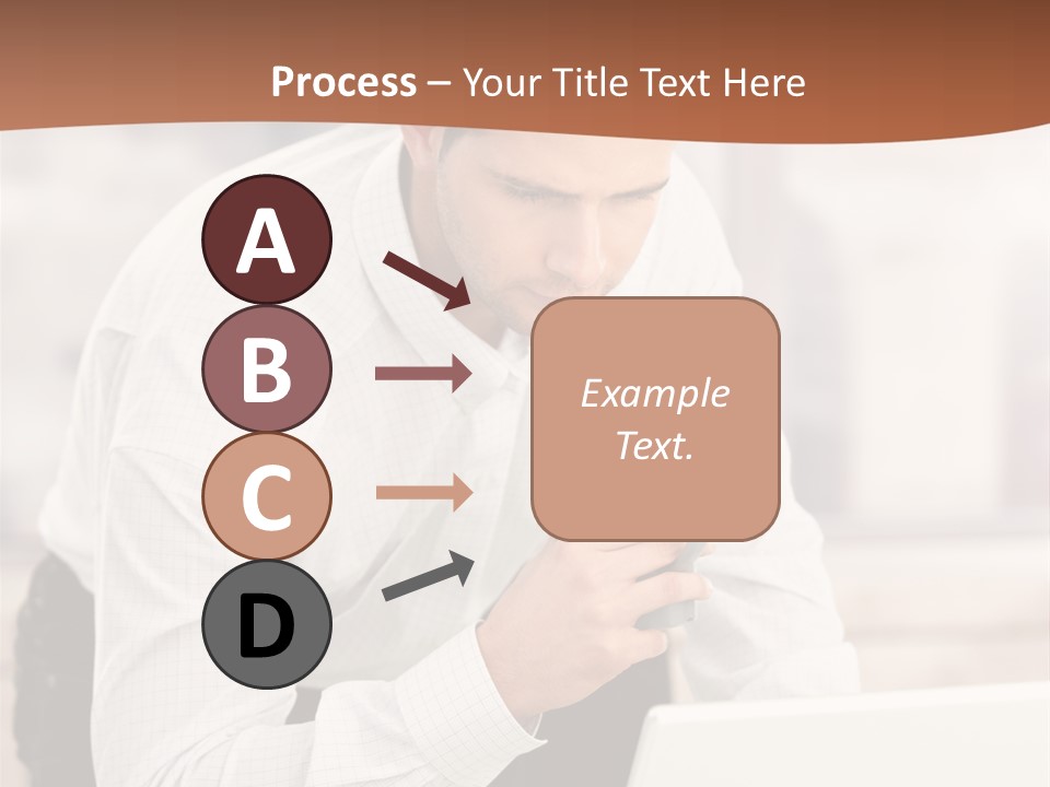 Tea Organizer Worker PowerPoint Template