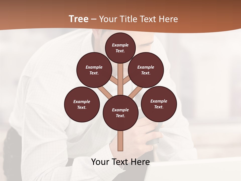 Tea Organizer Worker PowerPoint Template