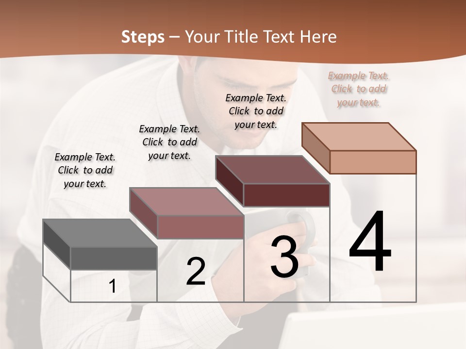 Tea Organizer Worker PowerPoint Template