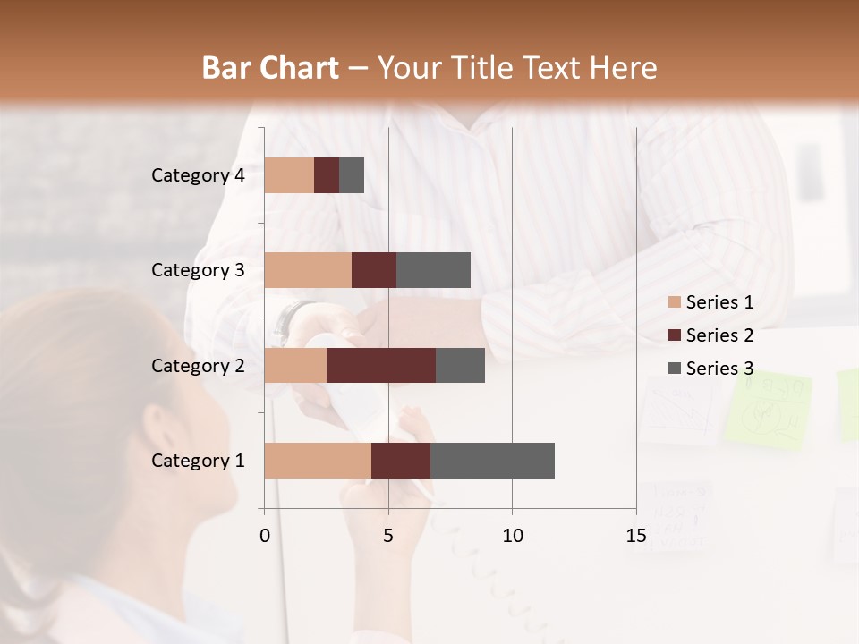 Man Face Office PowerPoint Template