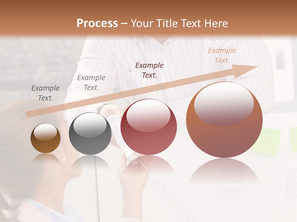 Man Face Office PowerPoint Template