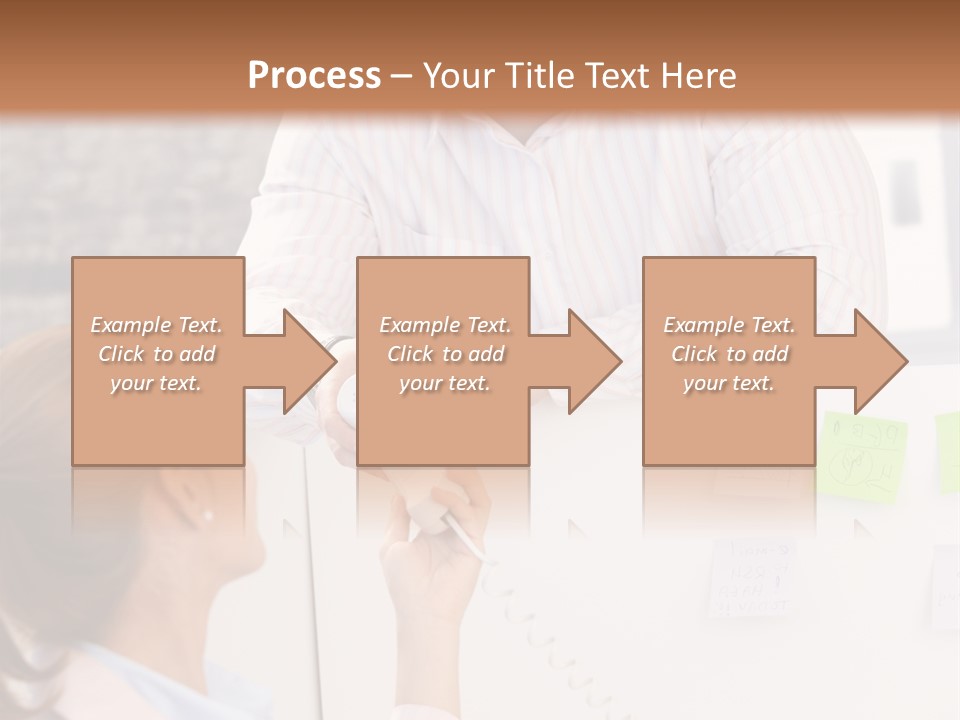 Man Face Office PowerPoint Template