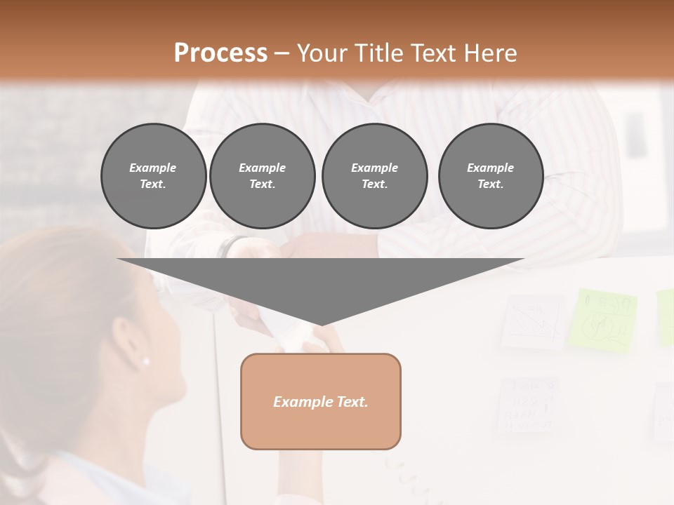 Man Face Office PowerPoint Template