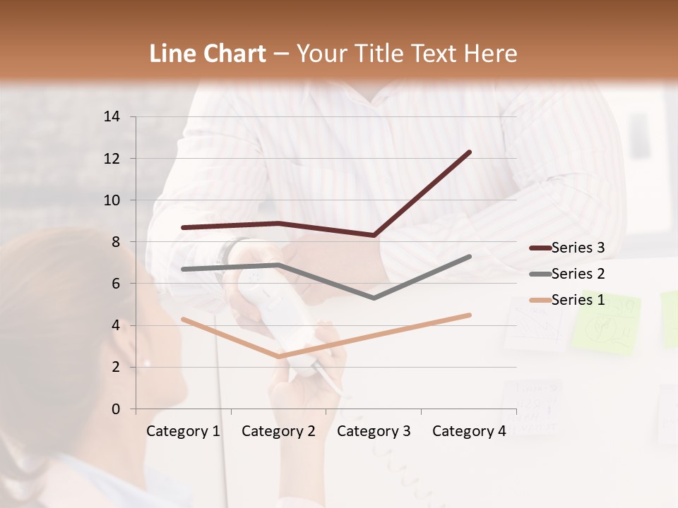 Man Face Office PowerPoint Template