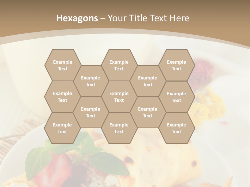 Meal Brunch Chocolate PowerPoint Template