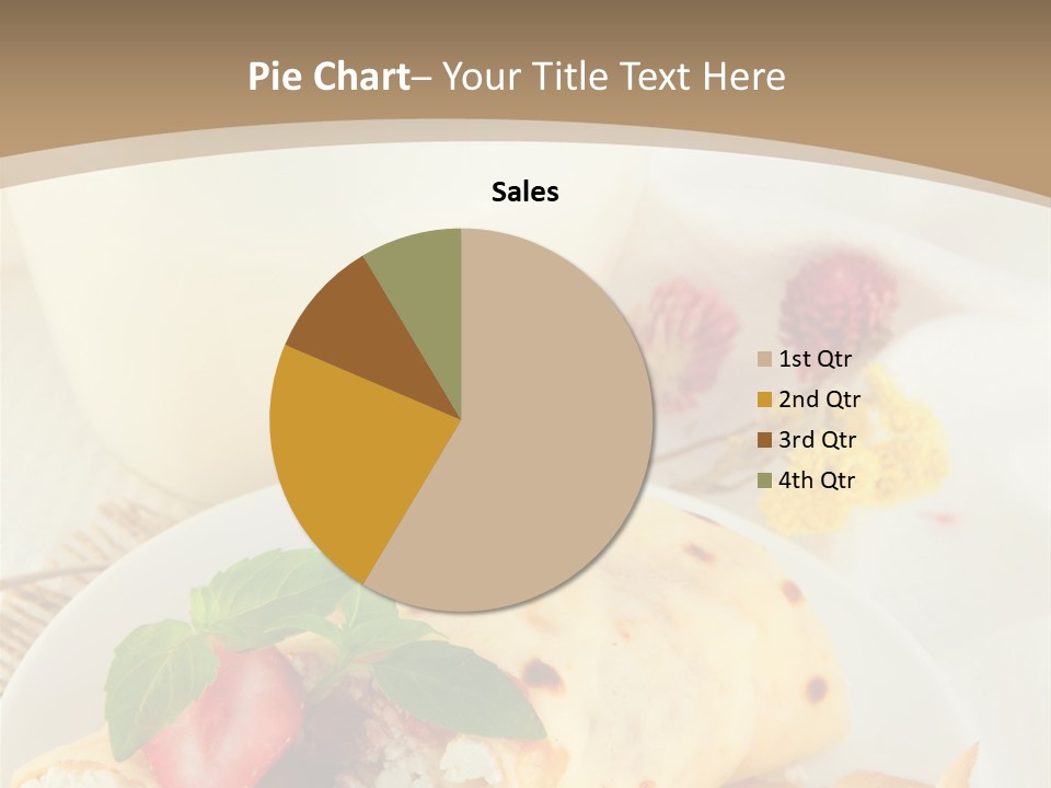 Meal Brunch Chocolate PowerPoint Template
