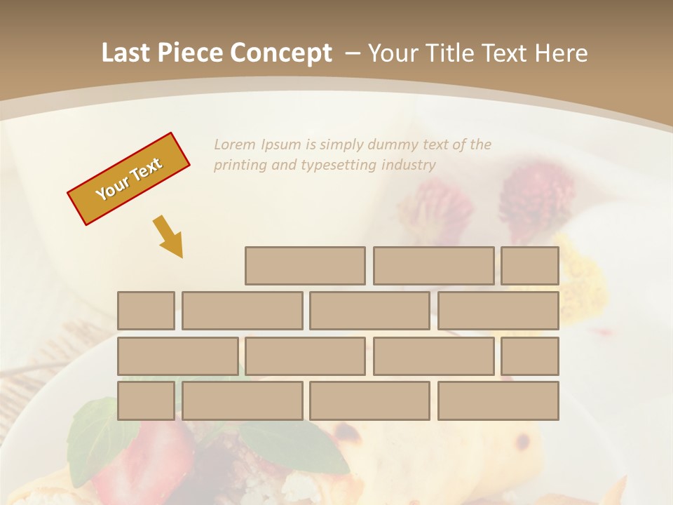 Meal Brunch Chocolate PowerPoint Template