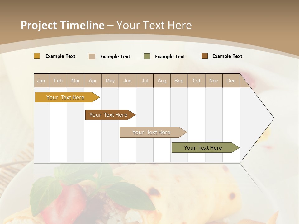 Meal Brunch Chocolate PowerPoint Template