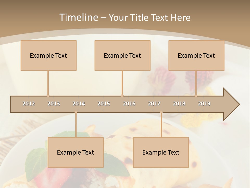 Meal Brunch Chocolate PowerPoint Template