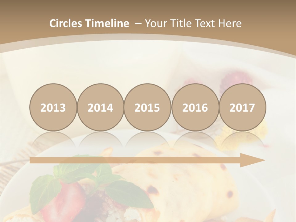 Meal Brunch Chocolate PowerPoint Template