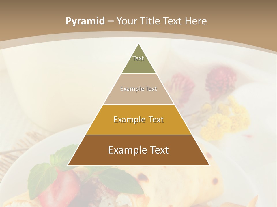 Meal Brunch Chocolate PowerPoint Template