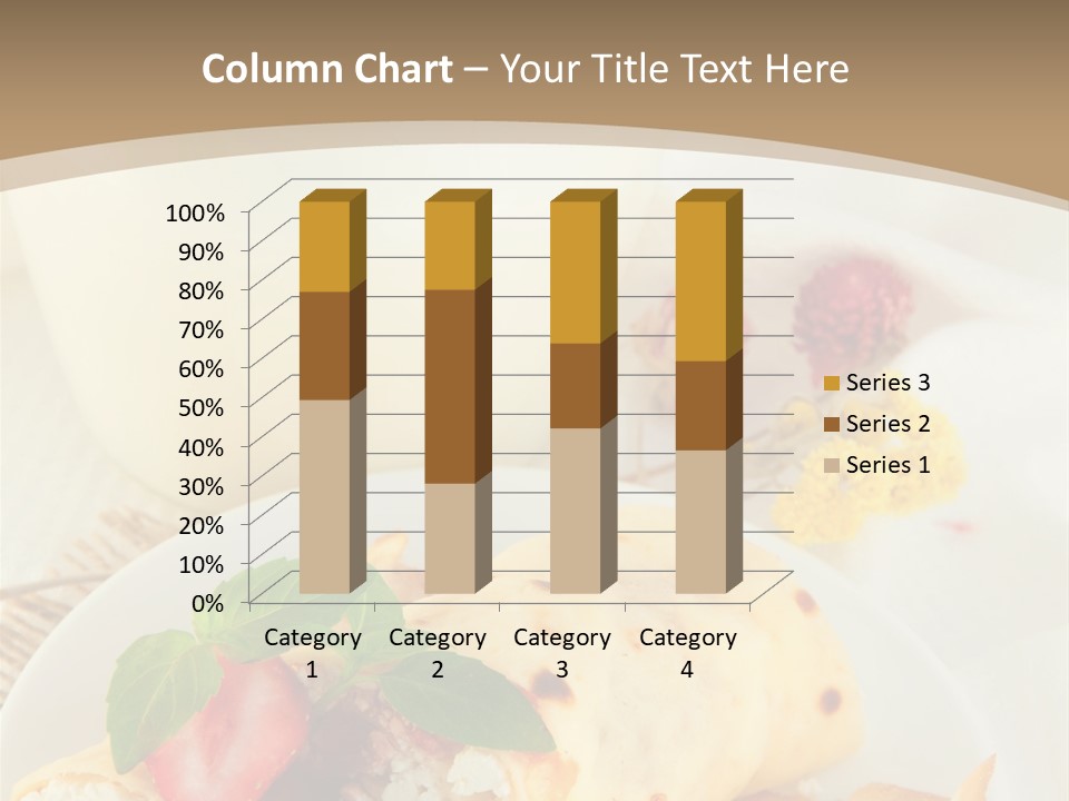 Meal Brunch Chocolate PowerPoint Template
