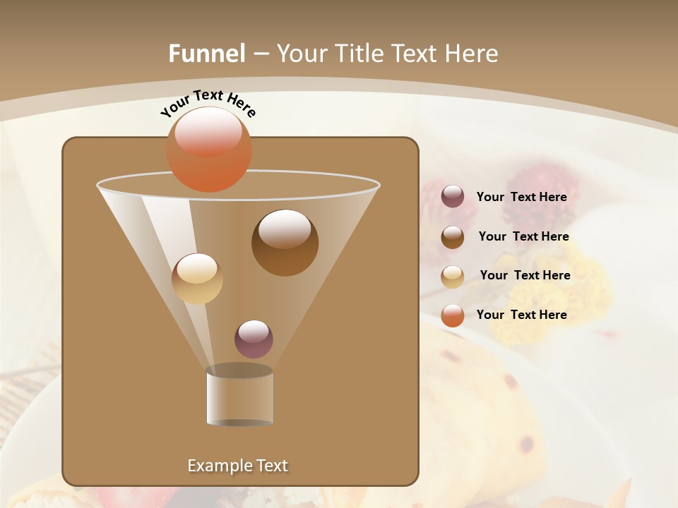 Meal Brunch Chocolate PowerPoint Template