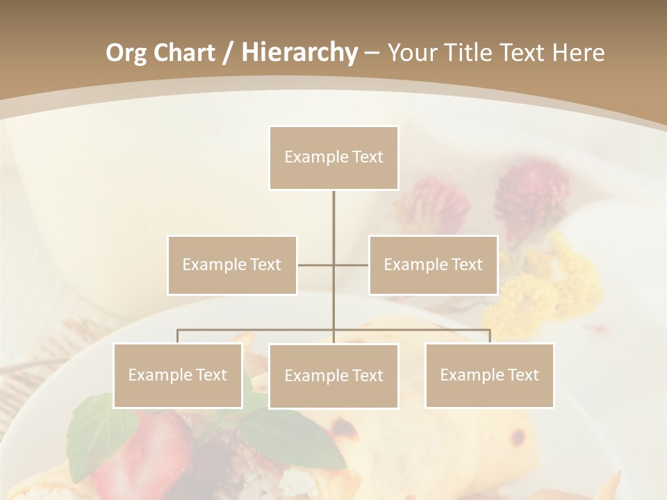 Meal Brunch Chocolate PowerPoint Template