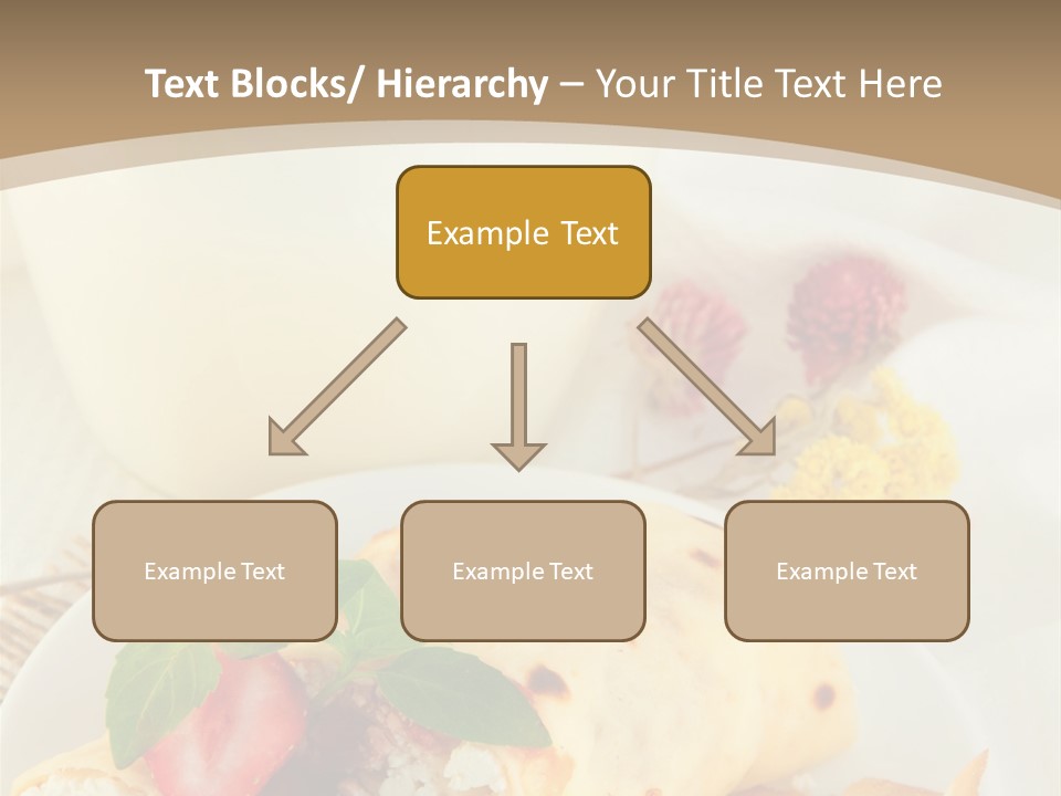 Meal Brunch Chocolate PowerPoint Template