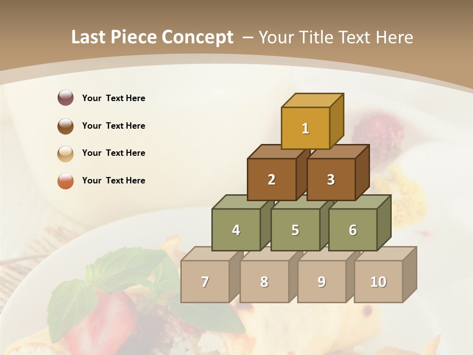 Meal Brunch Chocolate PowerPoint Template