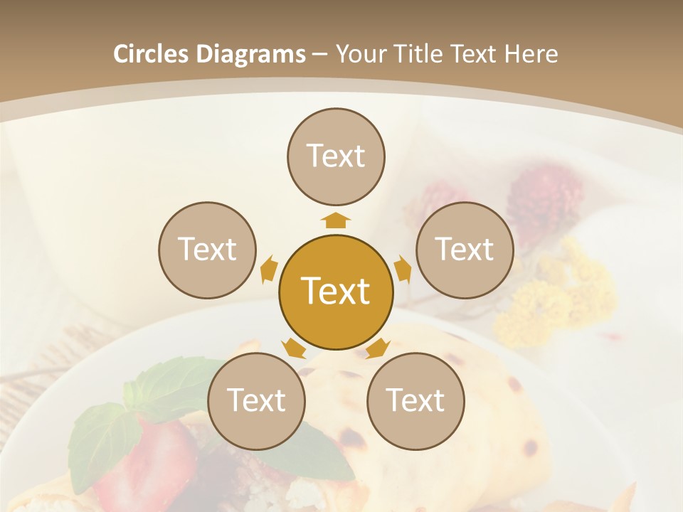 Meal Brunch Chocolate PowerPoint Template