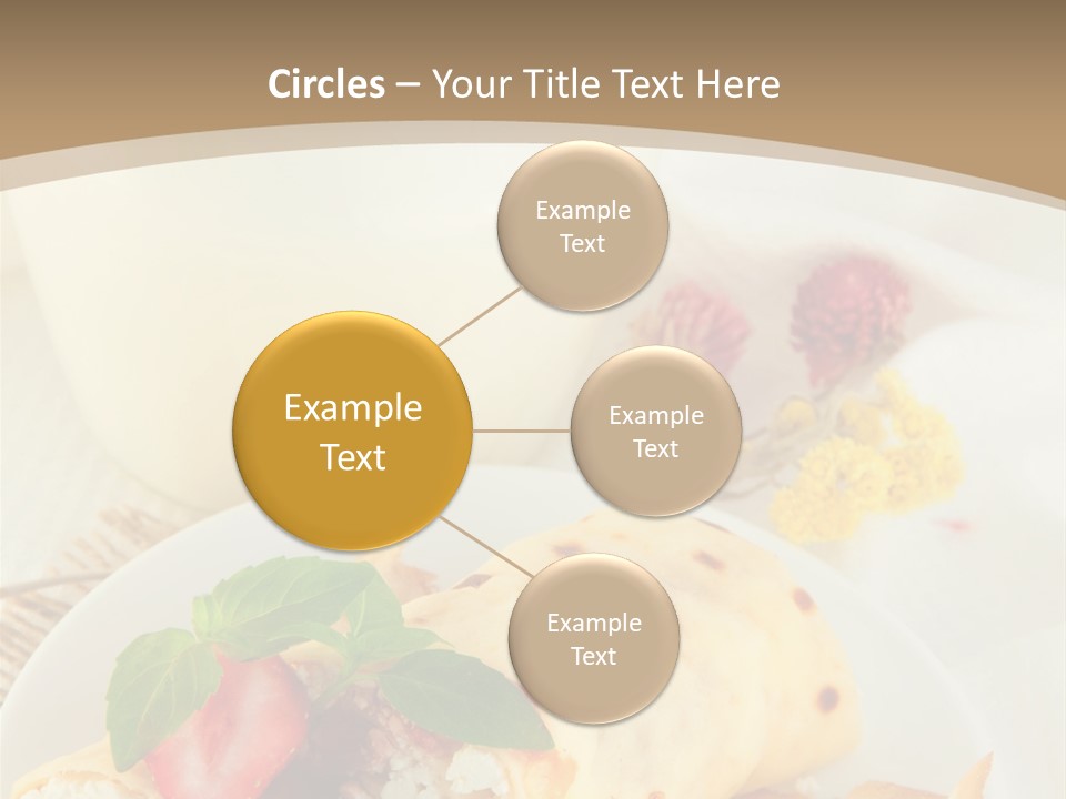 Meal Brunch Chocolate PowerPoint Template