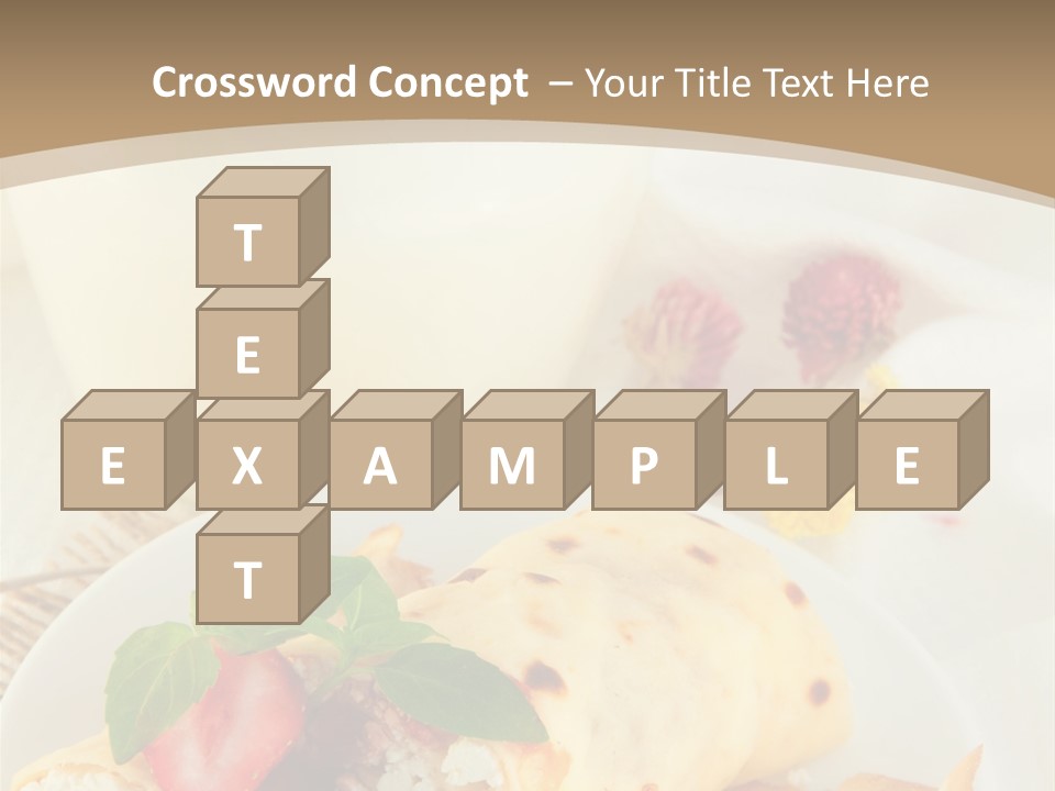 Meal Brunch Chocolate PowerPoint Template