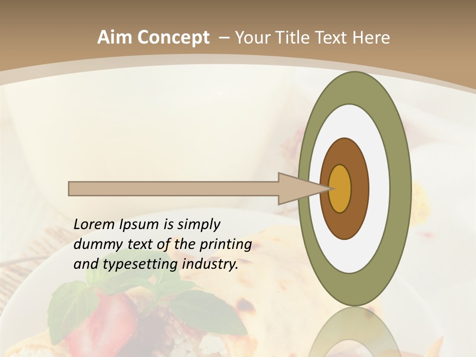 Meal Brunch Chocolate PowerPoint Template