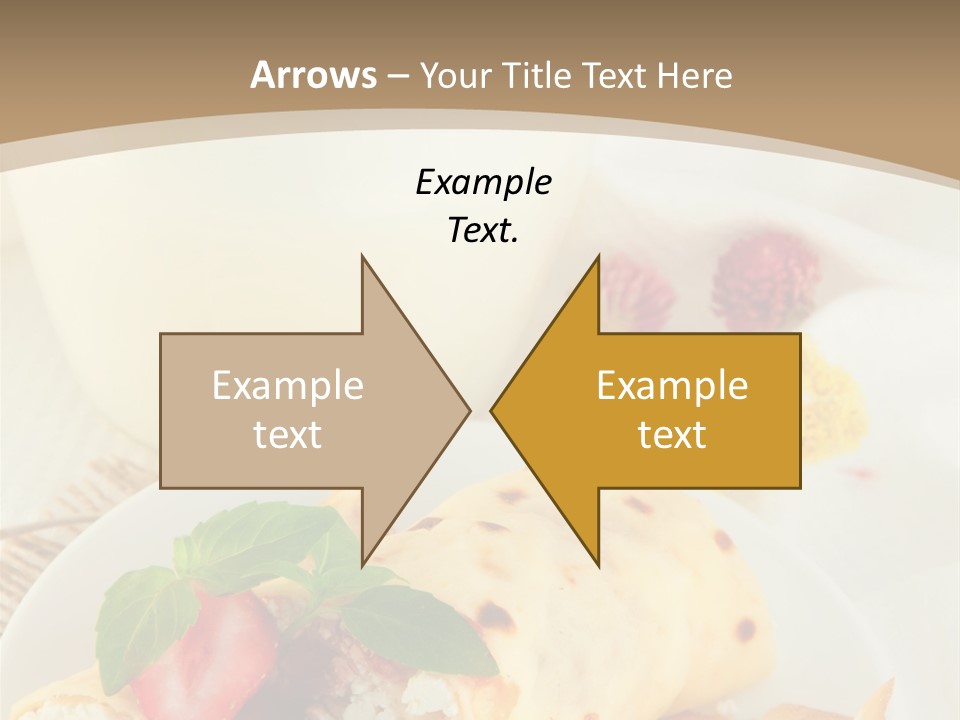 Meal Brunch Chocolate PowerPoint Template