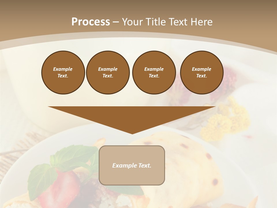 Meal Brunch Chocolate PowerPoint Template