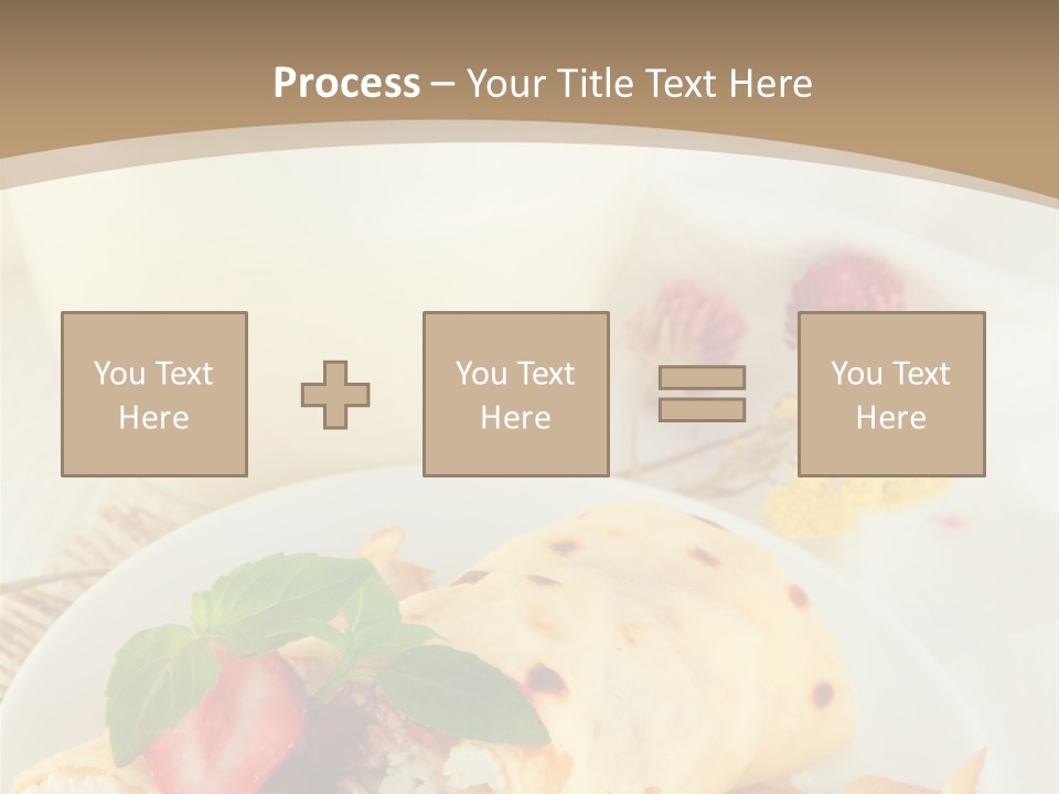 Meal Brunch Chocolate PowerPoint Template