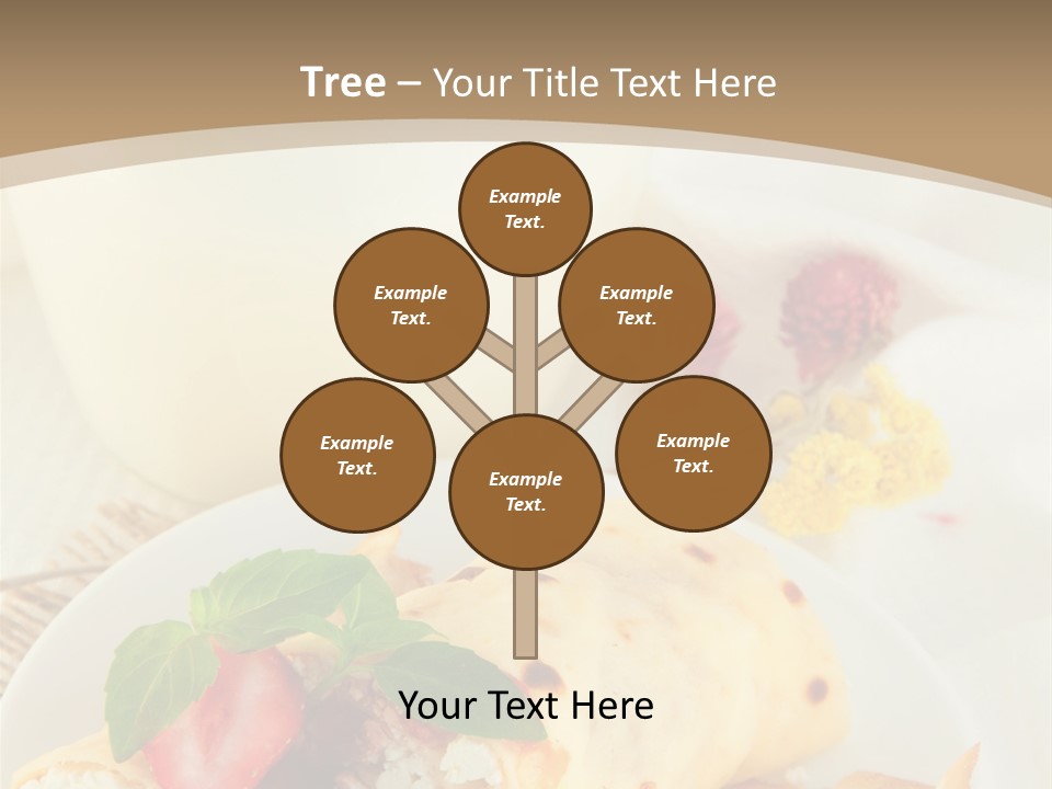 Meal Brunch Chocolate PowerPoint Template