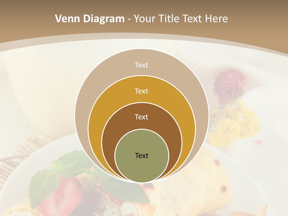 Meal Brunch Chocolate PowerPoint Template