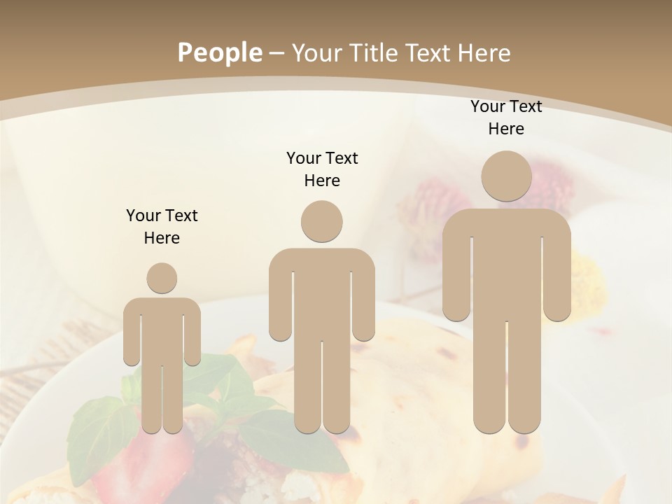 Meal Brunch Chocolate PowerPoint Template