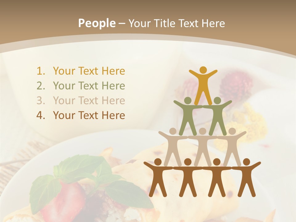 Meal Brunch Chocolate PowerPoint Template