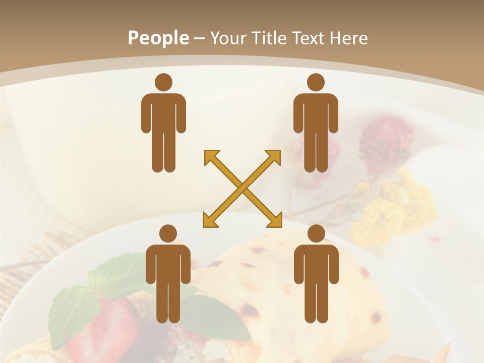 Meal Brunch Chocolate PowerPoint Template