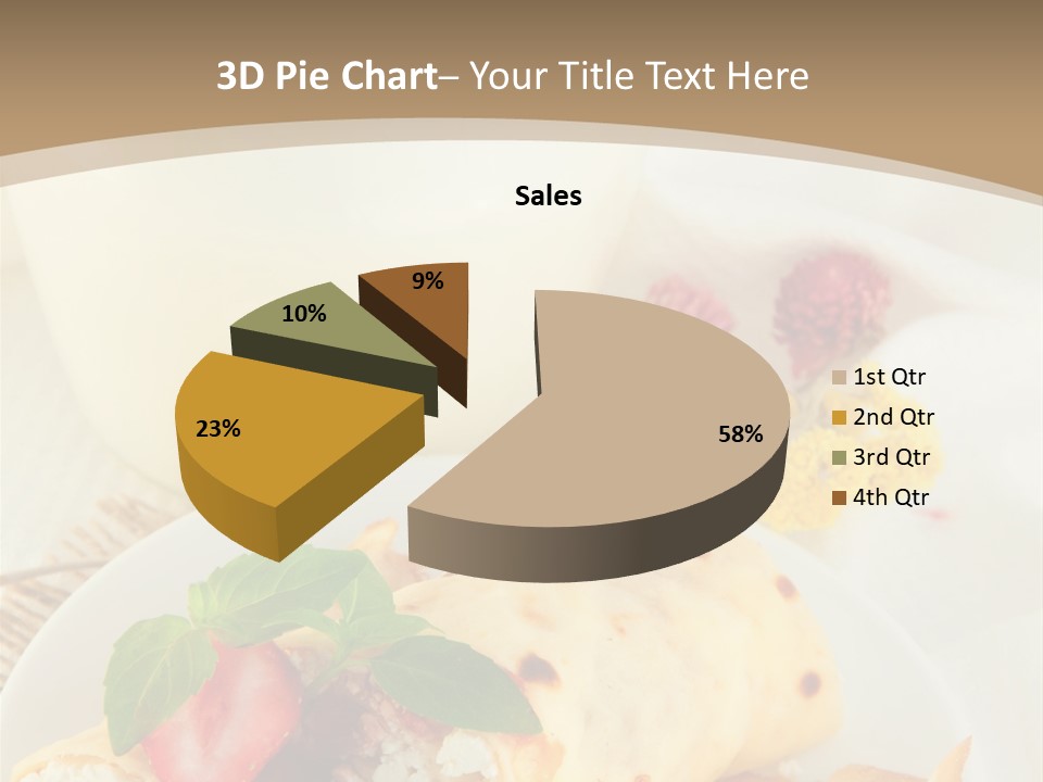 Meal Brunch Chocolate PowerPoint Template