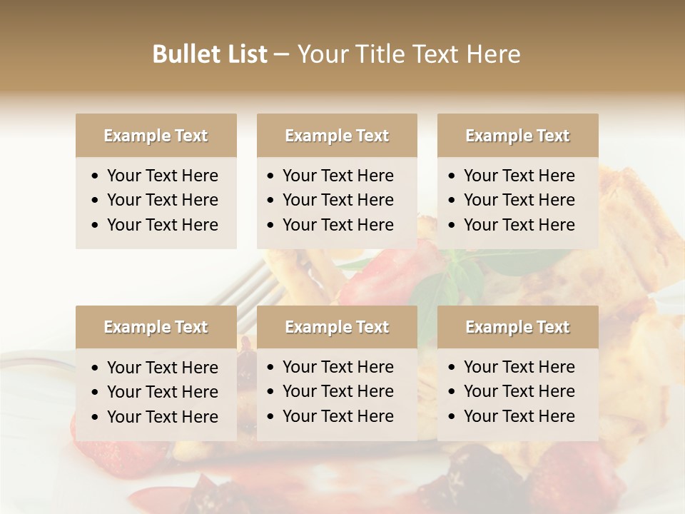 Product Dish Fresh PowerPoint Template