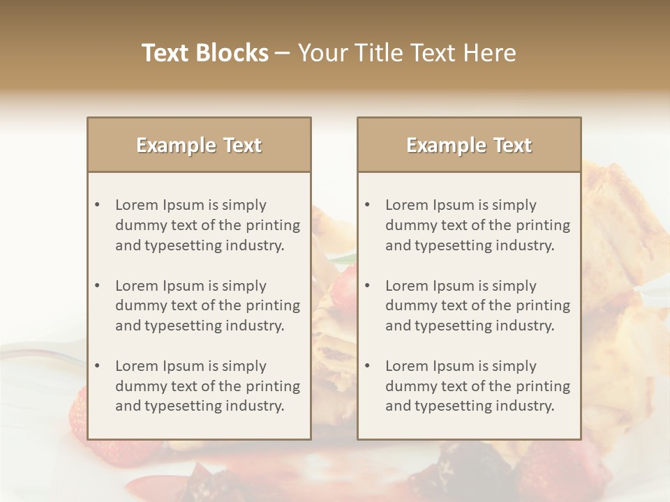Product Dish Fresh PowerPoint Template
