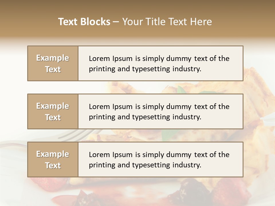 Product Dish Fresh PowerPoint Template