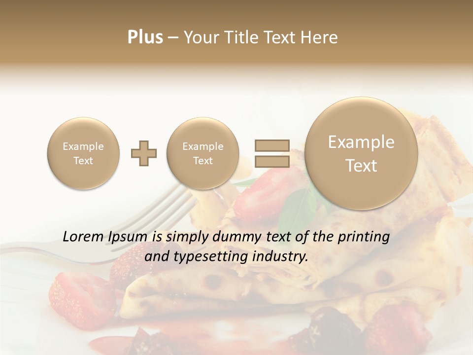 Product Dish Fresh PowerPoint Template
