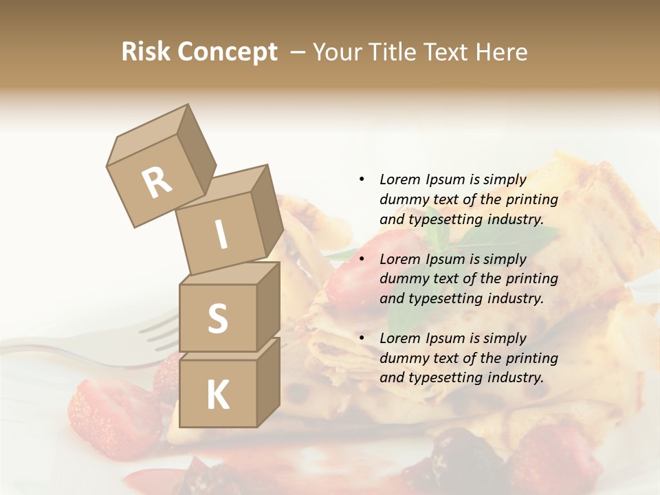 Product Dish Fresh PowerPoint Template