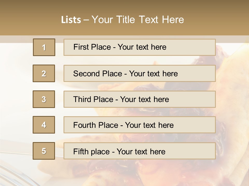 Product Berry Roll PowerPoint Template