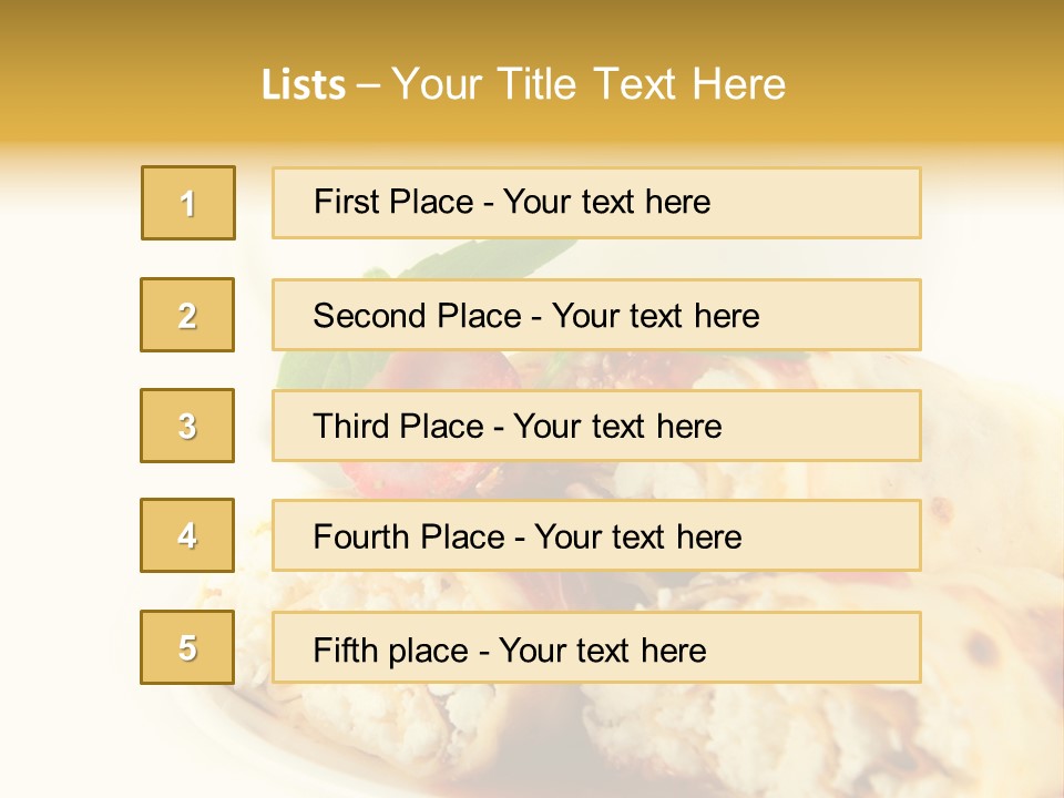 Bun Hot Fresh PowerPoint Template