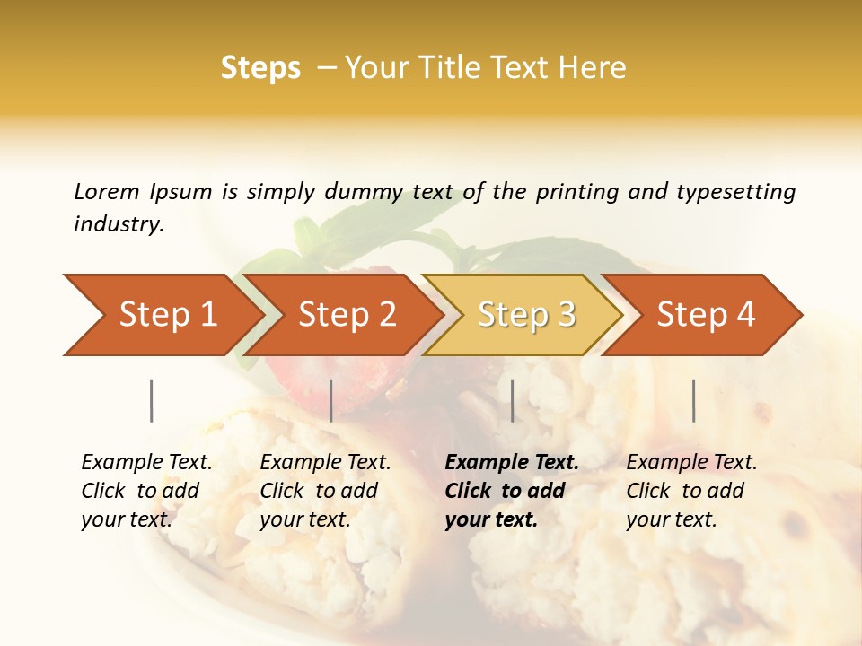 Bun Hot Fresh PowerPoint Template