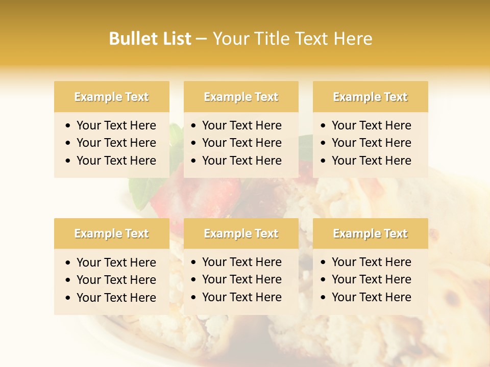 Bun Hot Fresh PowerPoint Template