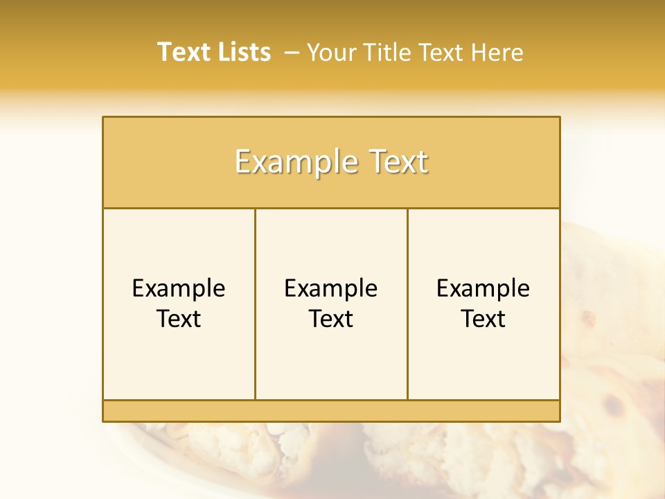 Bun Hot Fresh PowerPoint Template