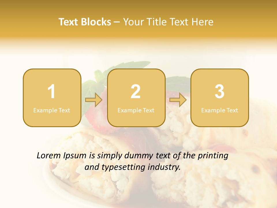 Bun Hot Fresh PowerPoint Template