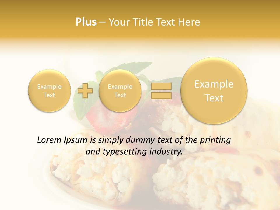 Bun Hot Fresh PowerPoint Template