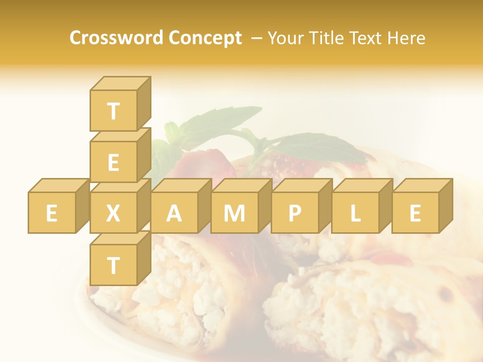 Bun Hot Fresh PowerPoint Template