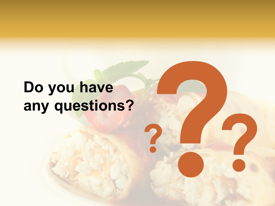 Bun Hot Fresh PowerPoint Template