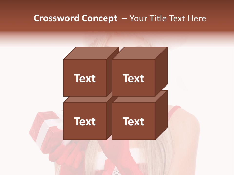Year Box Open PowerPoint Template